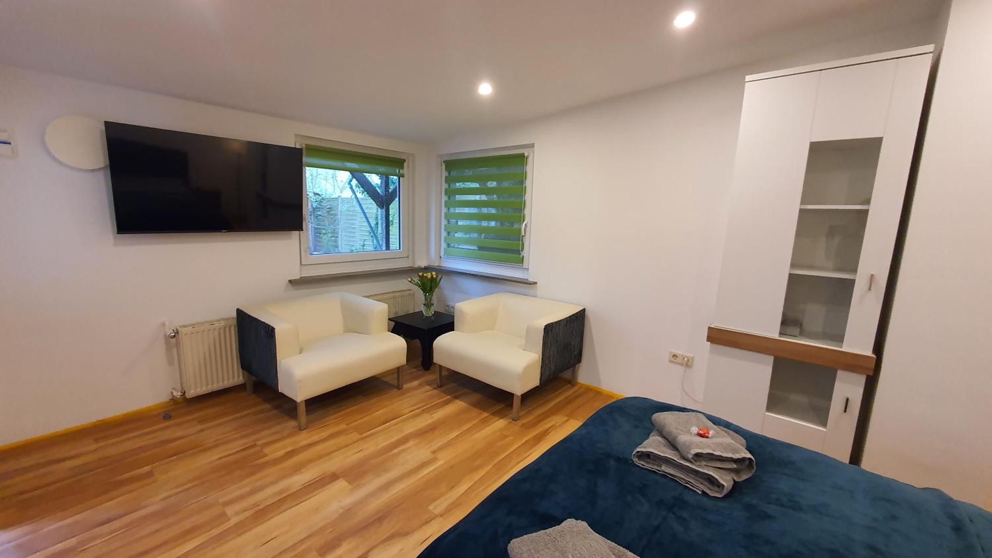 Bungalow An Der Tanne Mit Ueberdachter Terrasse ดุสเซลดอร์ฟ ภายนอก รูปภาพ