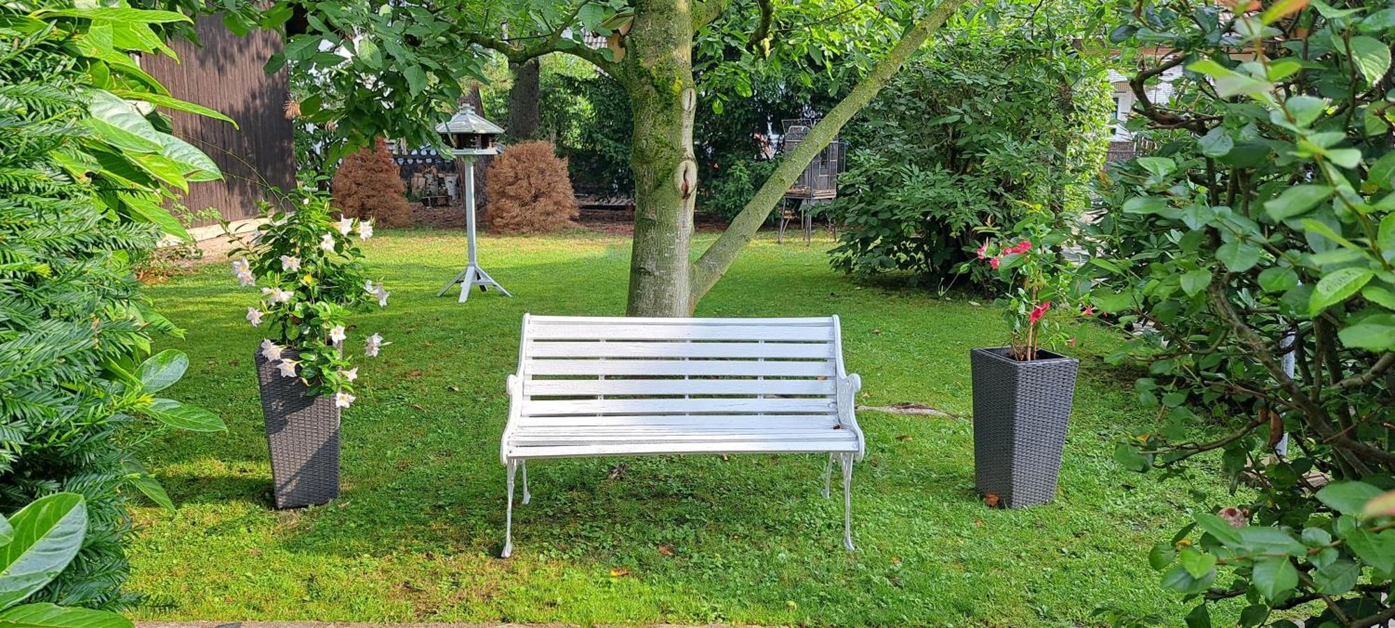 Bungalow An Der Tanne Mit Ueberdachter Terrasse ดุสเซลดอร์ฟ ภายนอก รูปภาพ
